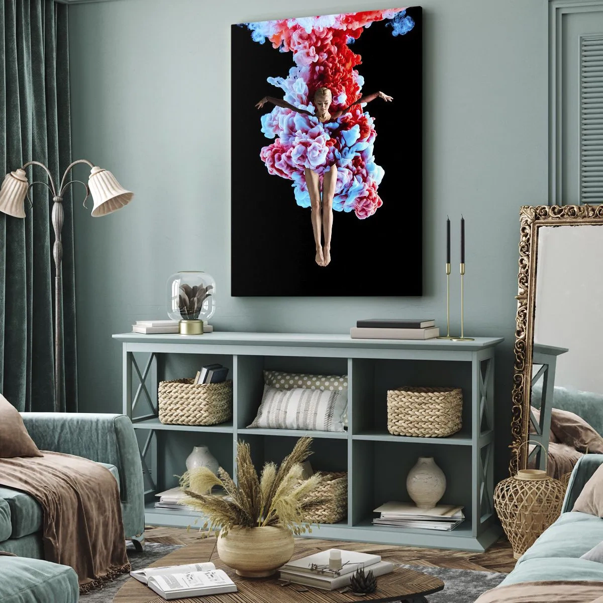 Obraz na plátně - V plném květu - 45x80 cm