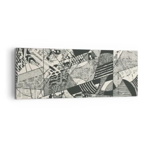 Obraz na plátně - Dynamika současnosti - 140x50 cm