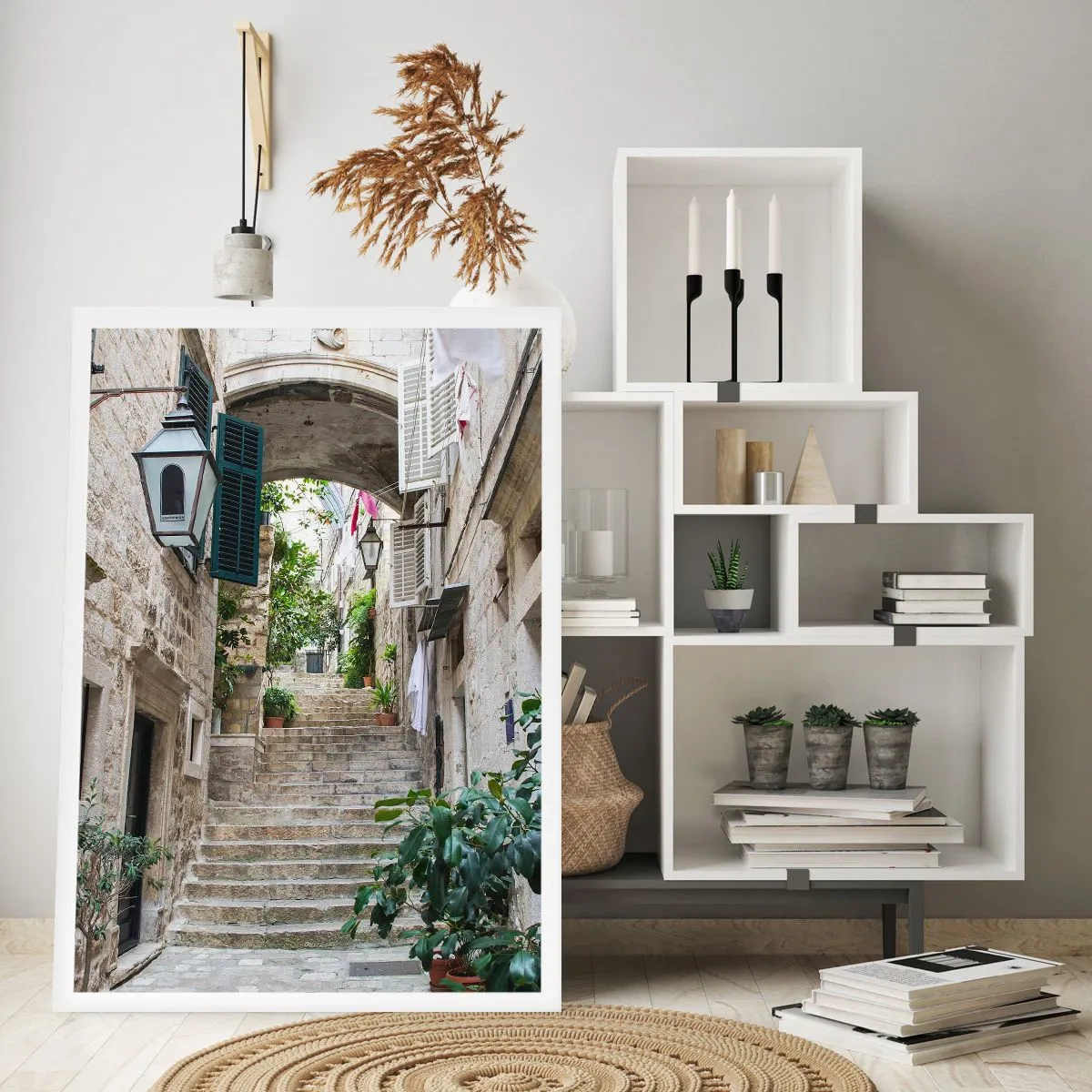 Plakát - Okouzlující ulička - 70x100 cm