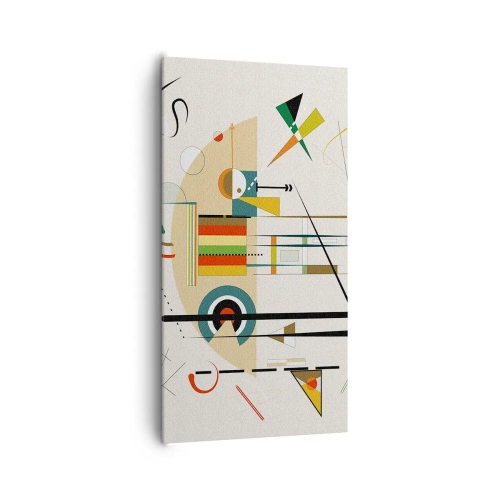 Obraz na plátně - A svět se směje - 65x120 cm