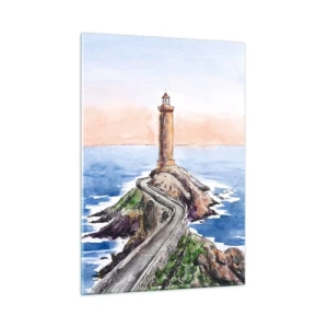 Obraz na skle - Tváří v tvář moři - 50x70 cm