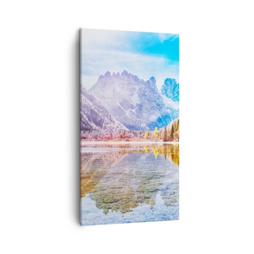 Obraz na plátně - A v horách už je podzim - 45x80 cm