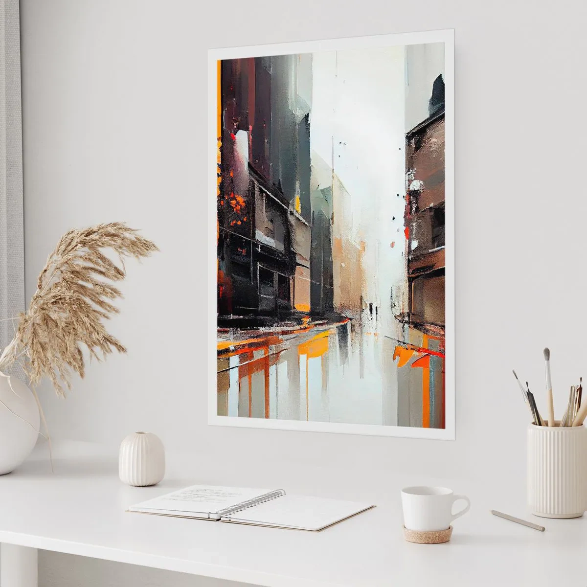 Plakát - Deštivý den - 40x50 cm