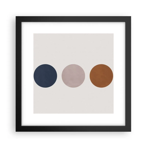 Plakát v černém rámu - Symbol dokonalosti - 30x30 cm