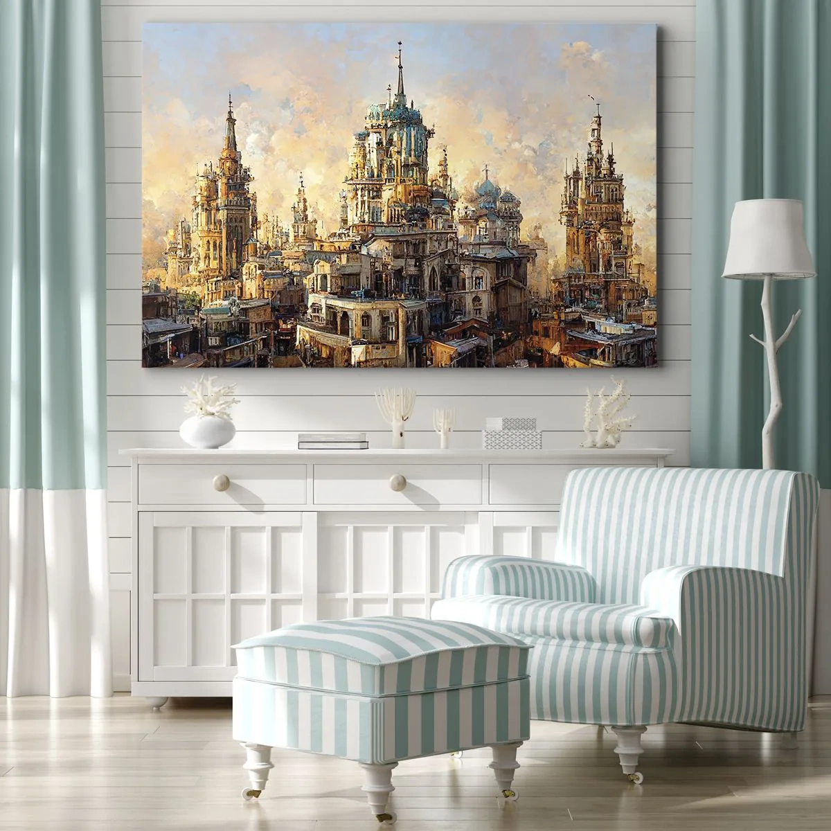 Obraz na plátně - Město měst - 70x50 cm
