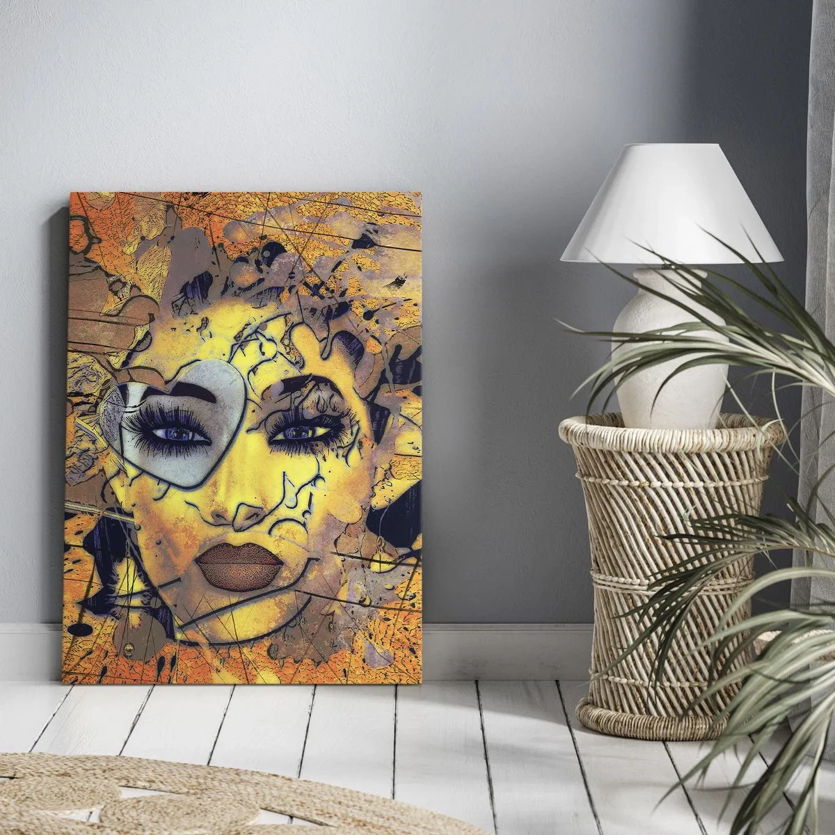 Obraz na plátně - Sluneční krása - 50x70 cm