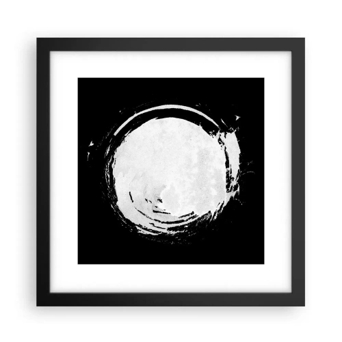 Plakát v černém rámu - Správné řešení - 30x30 cm