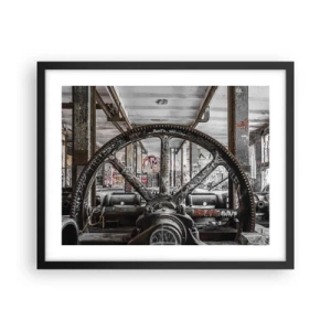 Plakát v černém rámu - Tajný život továrny - 50x40 cm