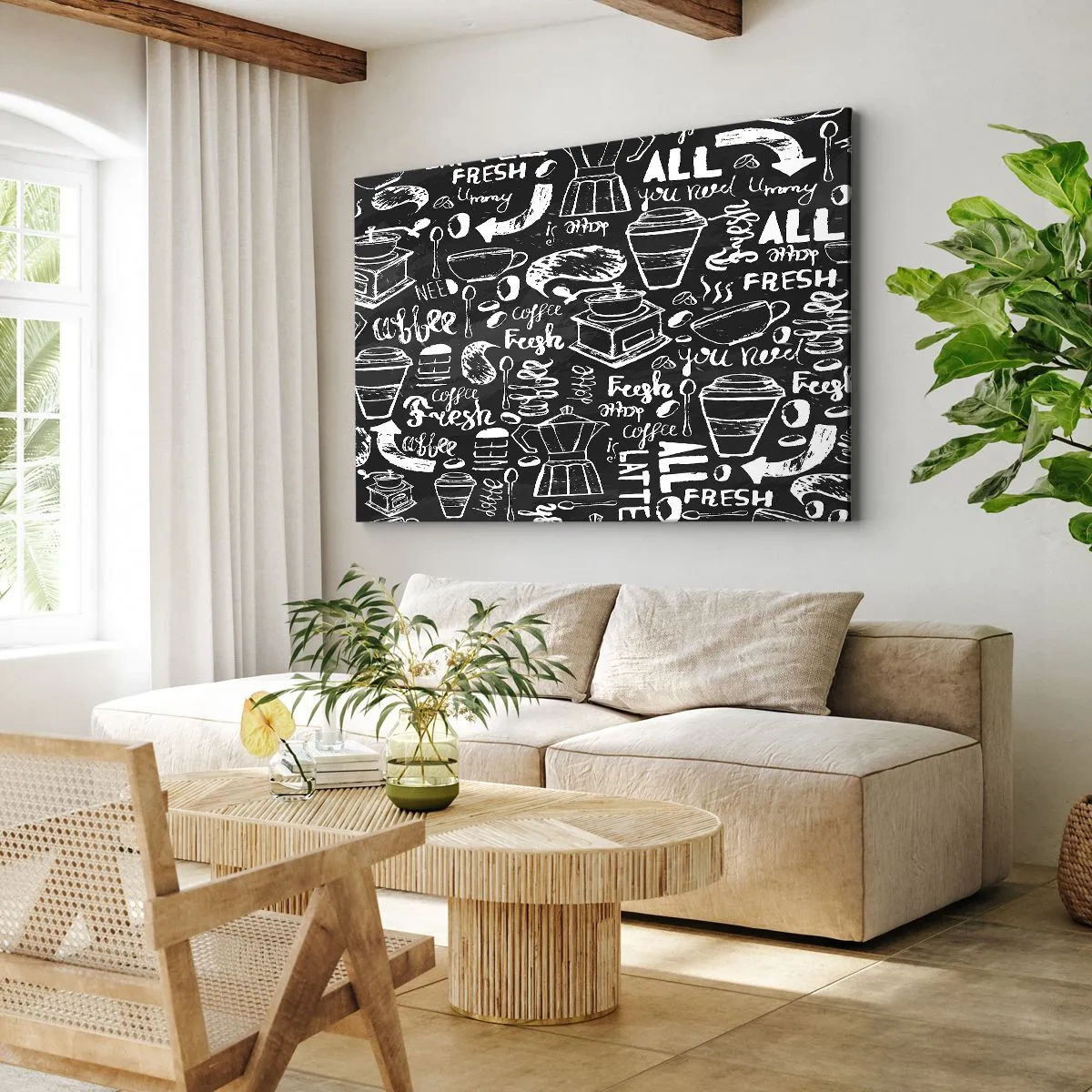 Obraz na plátně - All you need is… - 100x70 cm