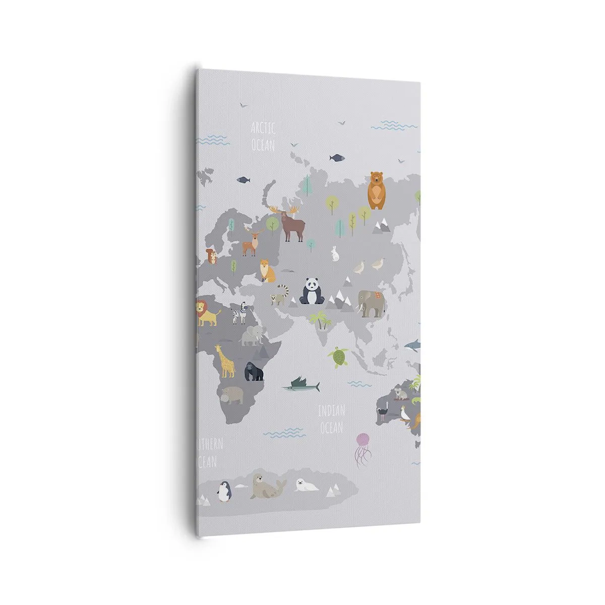 Obraz na plátně - Řekni mi, odkud jsi… - 65x120 cm