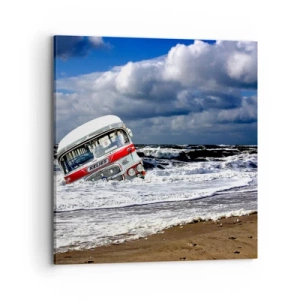 Obraz na plátně - A čemu se divíš? - 70x70 cm