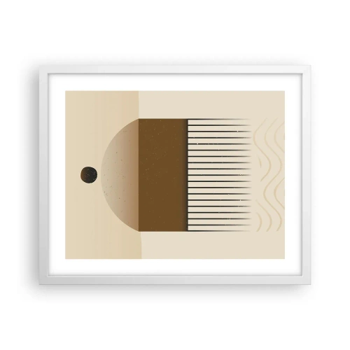 Plakát v bílém rámu - Různé stavy - 50x40 cm