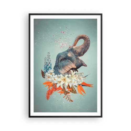 Plakát v černém rámu - Řev radosti - 70x100 cm