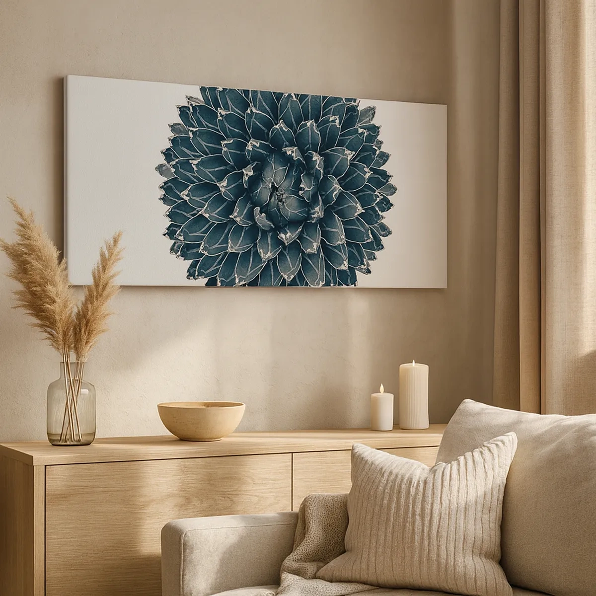 Obraz na plátně - Hvězda pouště - 30x30 cm