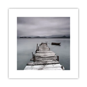 Plakát - Zítra můžeš vyrazit - 30x30 cm