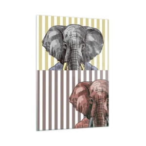 Obraz na skle - Elegantní od přírody - 50x70 cm