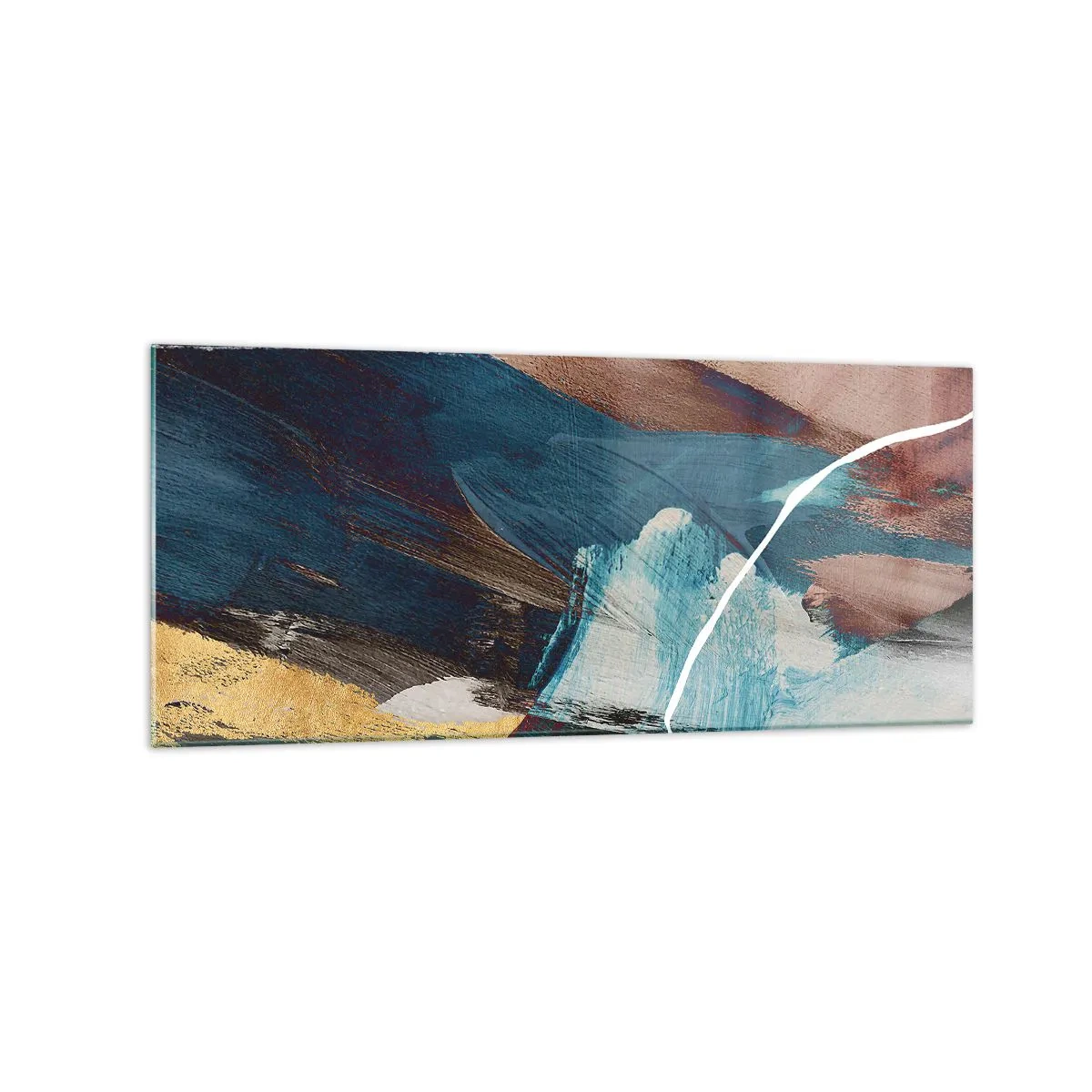 Obraz na skle - Na plno a s energií - 120x50 cm