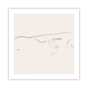 Plakát - Tvar touhy - 50x50 cm