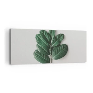 Obraz na plátně - Kresba samotné přírody - 120x50 cm