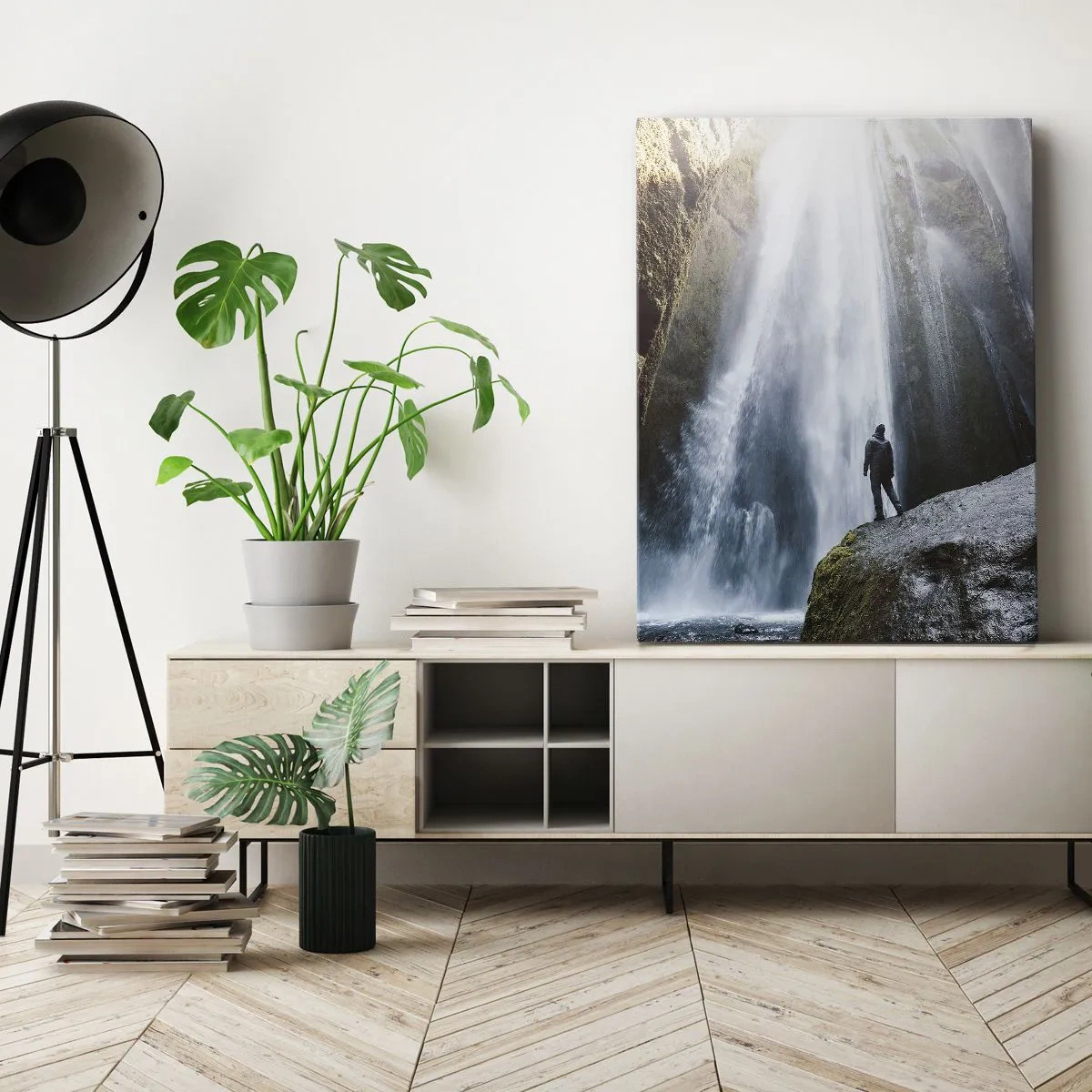 Obraz na plátně - Obnovení proporce - 55x100 cm