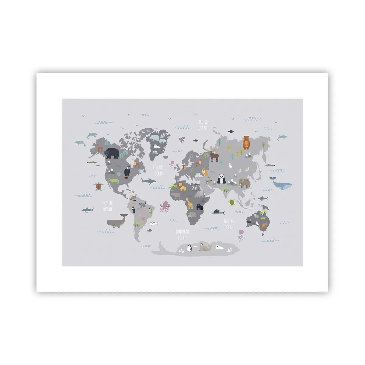 Plakát - Řekni mi, odkud jsi… - 40x30 cm