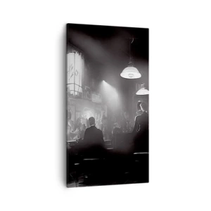 Obraz na plátně - V jazzové atmosféře - 45x80 cm