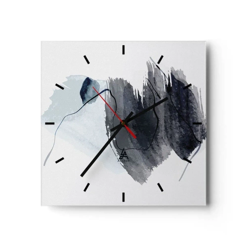Nástěnné hodiny - Intenzita a pohyb - 30x30 cm