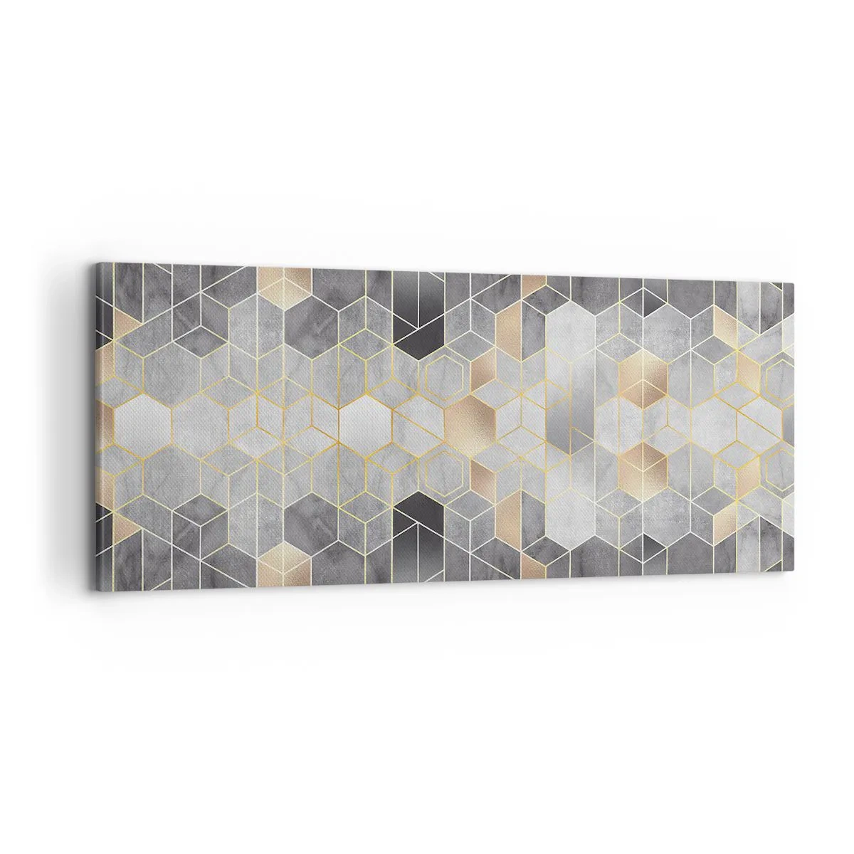 Obraz na plátně - Diamantová kompozice - 100x40 cm