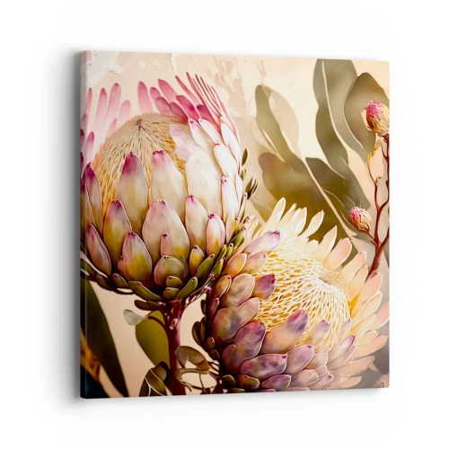 Obraz na plátně - Něžně objaté - 40x40 cm