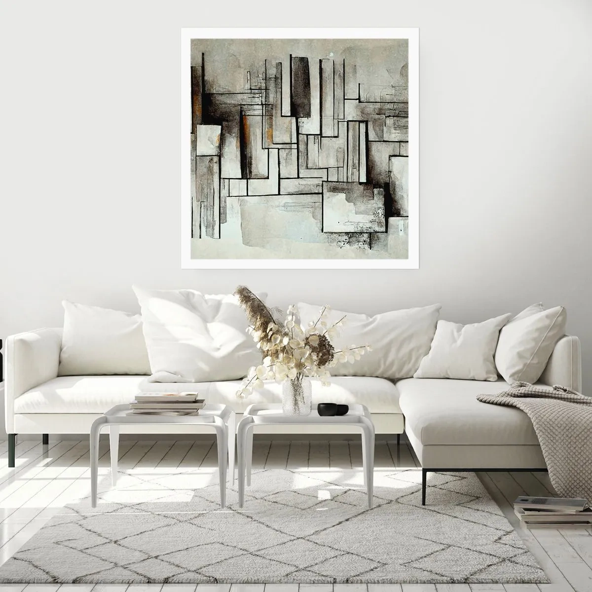 Plakát - Síla jednoduchosti - 60x60 cm