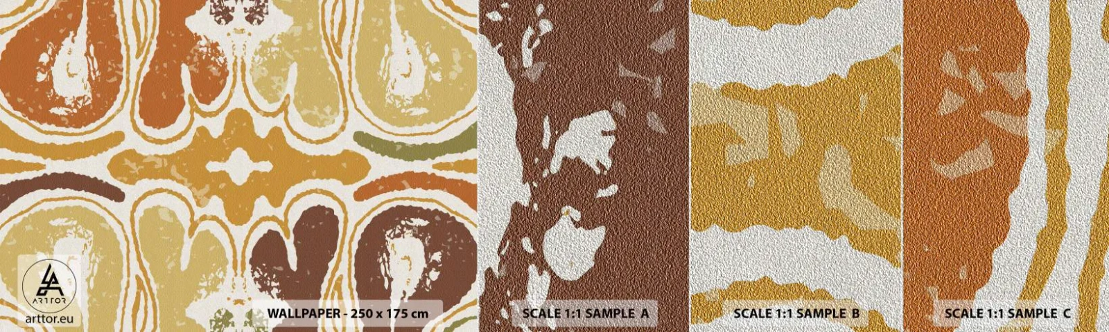 Vzor Fototapety Premium Sand - Sentimentální abstrakce - Letitý, Boho, Kus - 100x30 cm