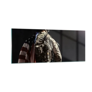 Obraz na skle - Právě proto - 100x40 cm