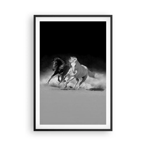 Plakát v černém rámu - Cval svobody - 61x91 cm