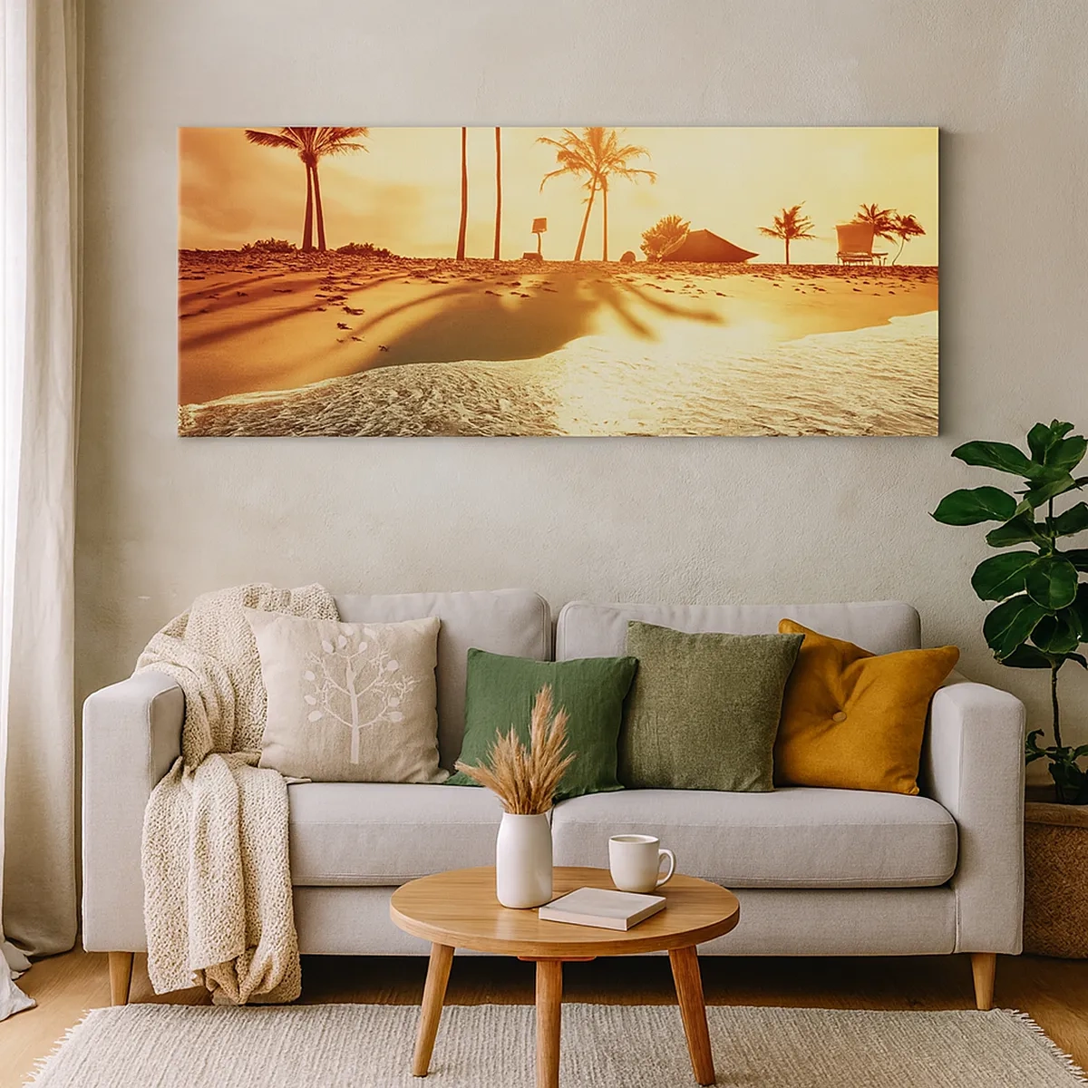 Obraz na plátně - Kalifornské odpoledne - 30x30 cm