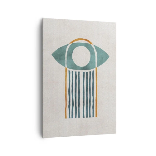 Obraz na plátně - Znaky a rituály - 70x100 cm