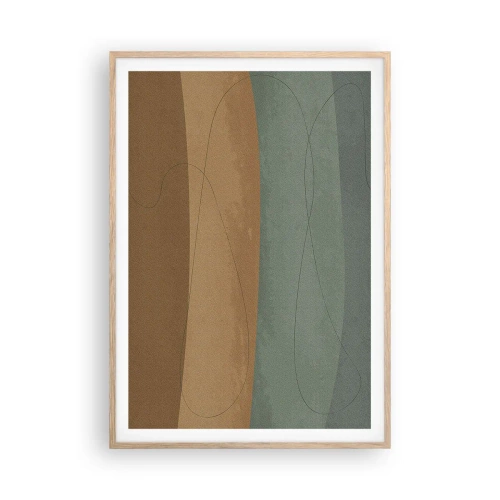 Plakát v rámu světlý dub - Horizontální kompozice - 70x100 cm