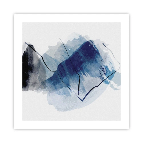 Plakát - Ledová hora - 50x50 cm