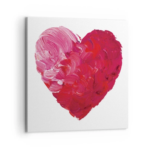 Obraz na plátně - All you need is love - 60x60 cm