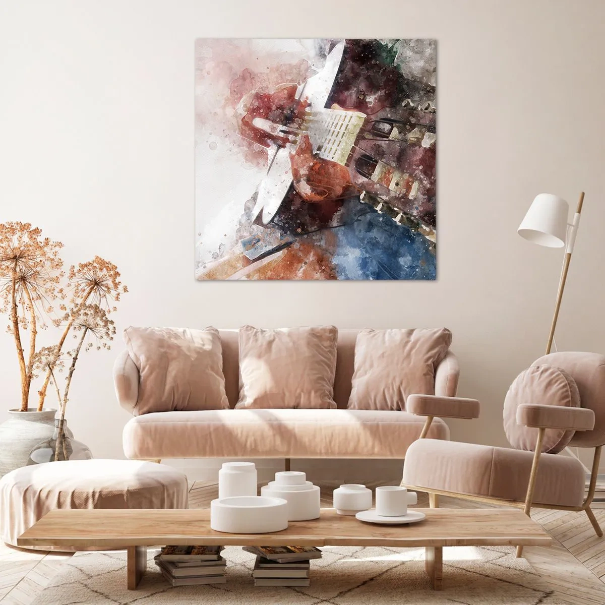 Obraz na plátně - Co si o tom myslíš? - 70x70 cm