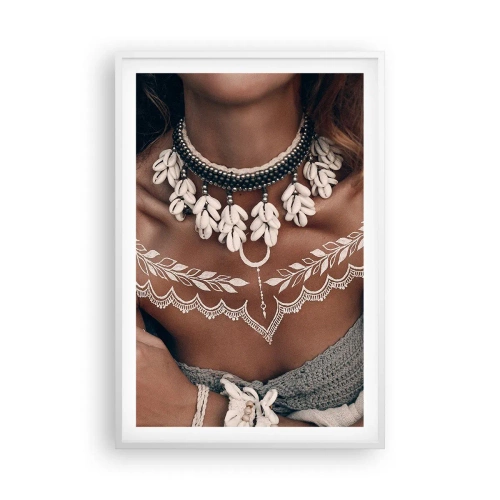 Plakát v bílém rámu - Talismany, rituály ženskosti - 61x91 cm