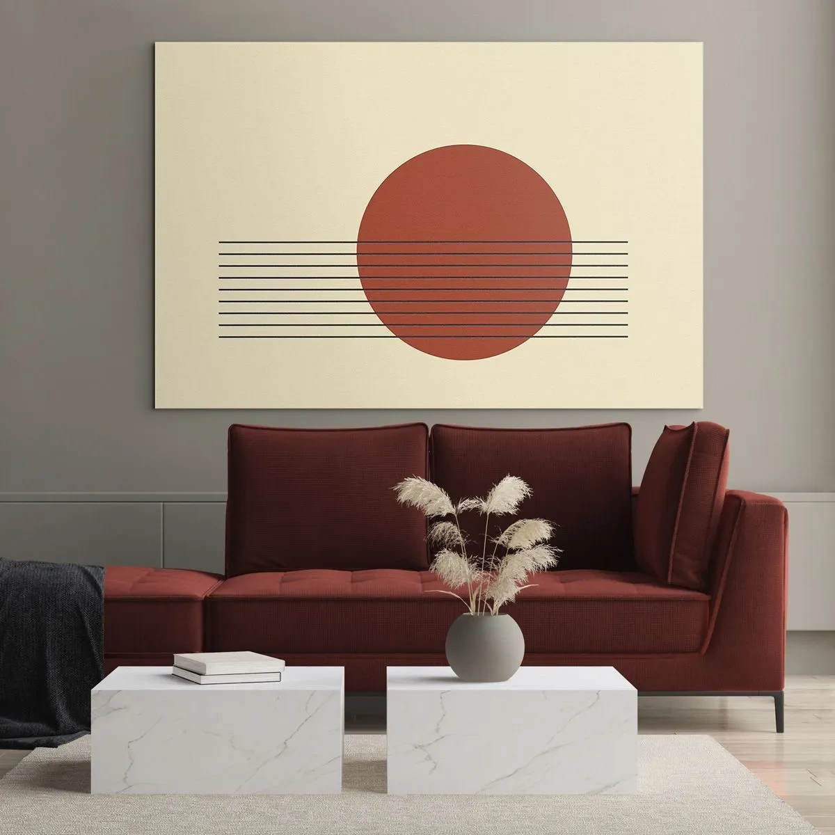 Obraz na skle - Pořád dokola - 120x80 cm
