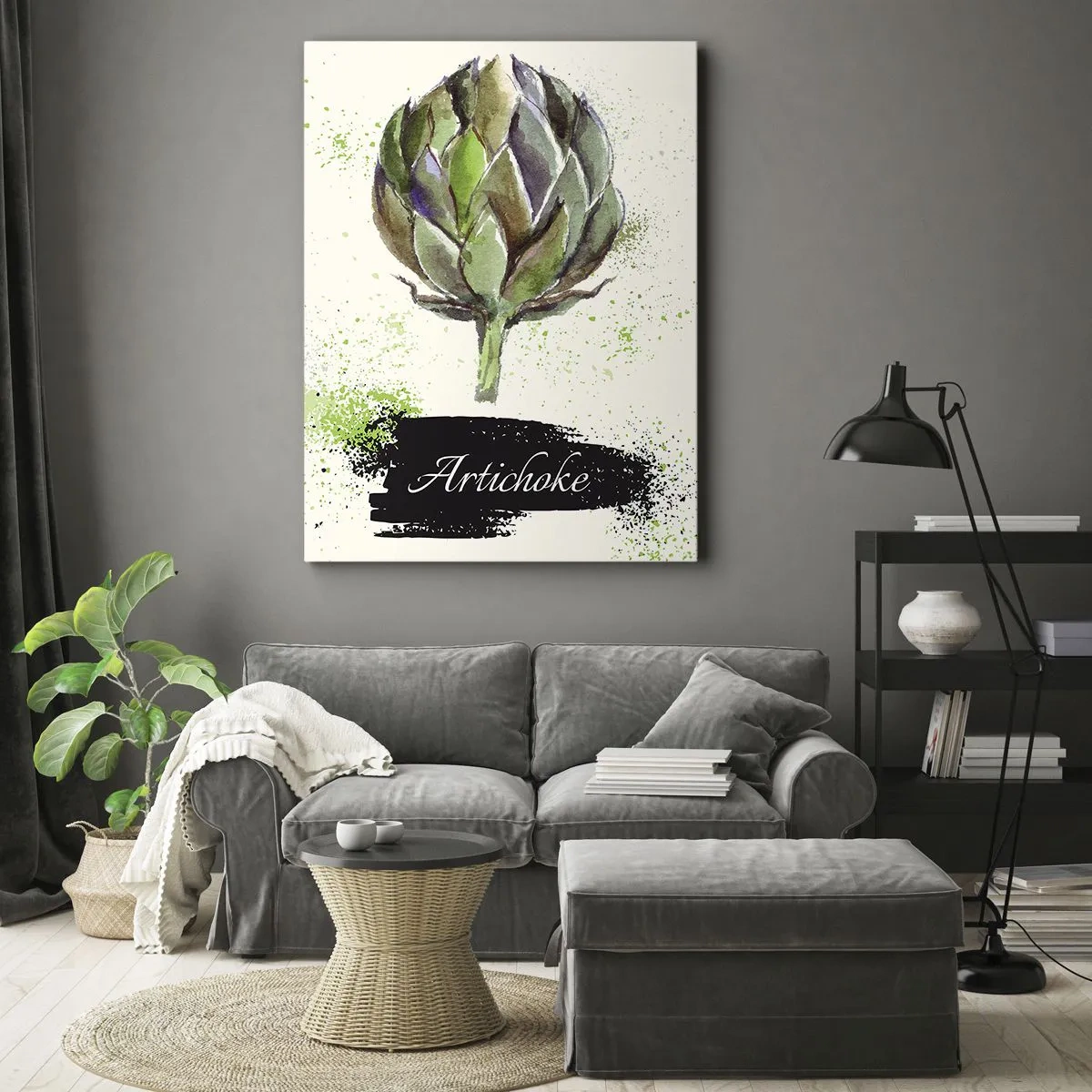 Obraz na plátně - Ať žije zelenina! - 50x70 cm