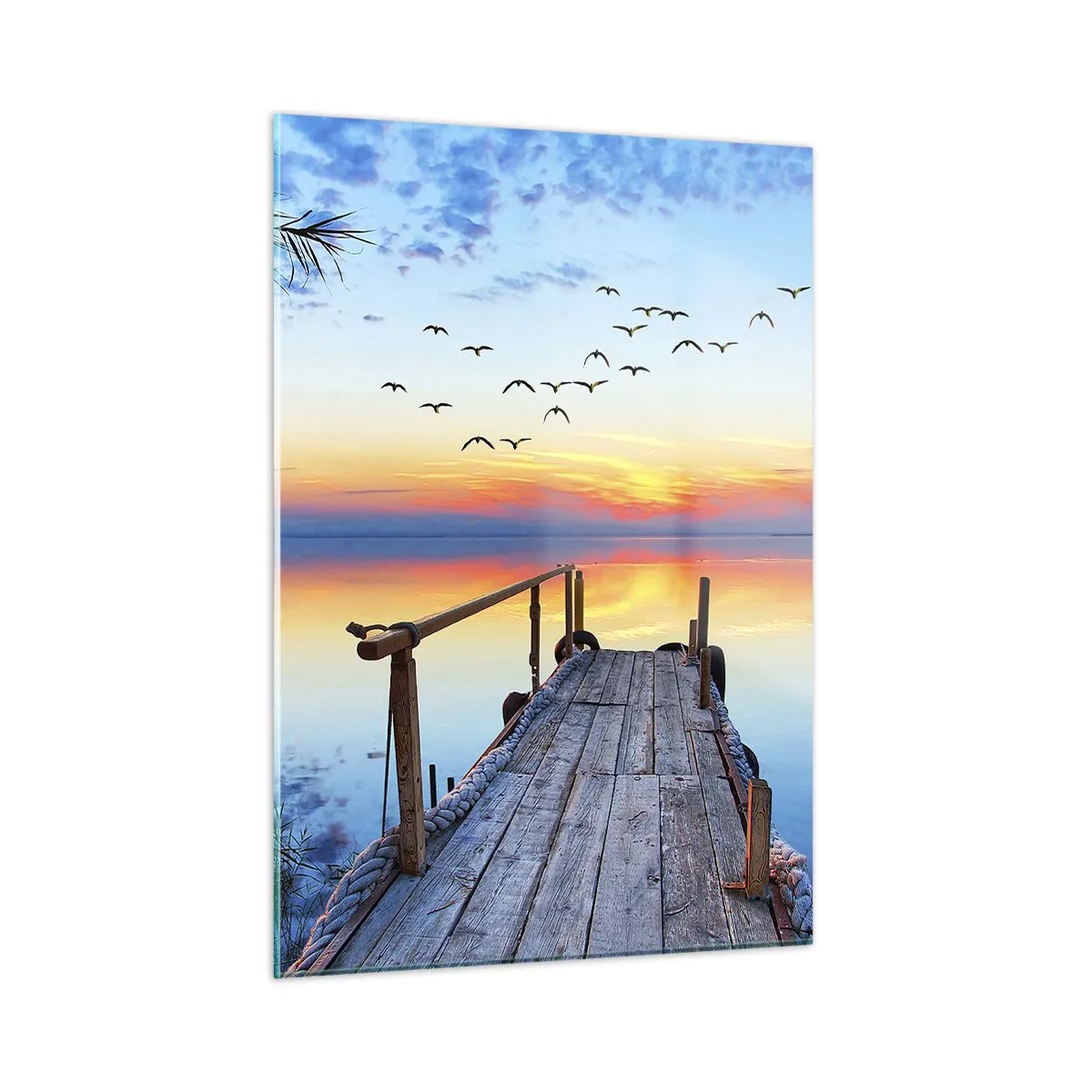 Obraz na skle - Je čas vrátit se… - 50x70 cm
