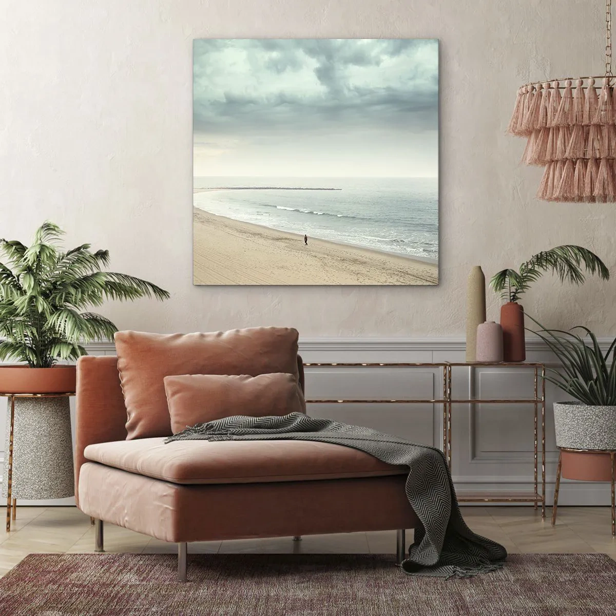 Obraz na plátně - Hledám klid - 70x70 cm