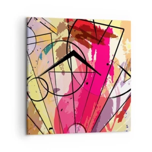 Obraz na plátně - Výbuch - 60x60 cm