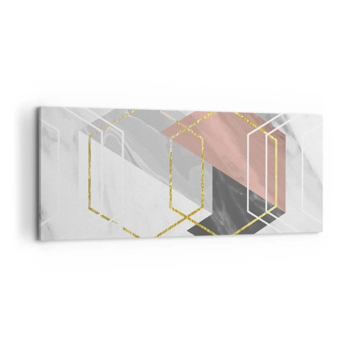 Obraz na plátně - Řetězová kompozice - 120x50 cm