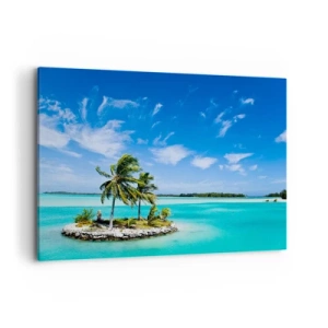 Obraz na plátně - Ráj na zemi - 120x80 cm