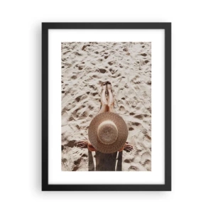 Plakát v černém rámu - Vysněný čas - 30x40 cm