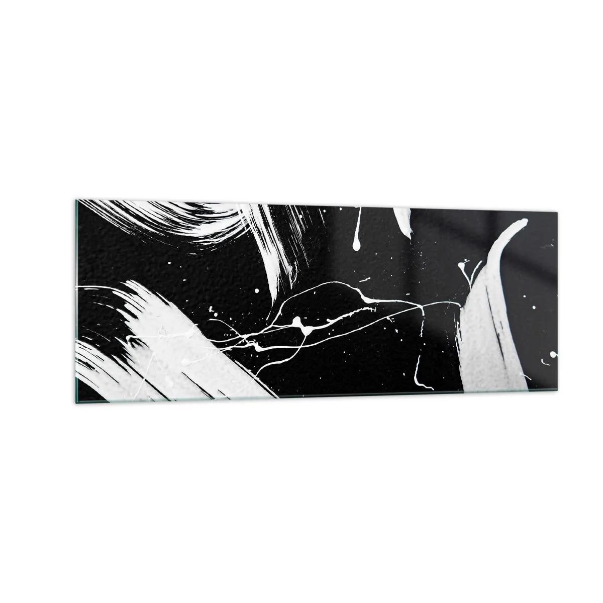 Obraz na skle - Prolomit temnotu - 140x50 cm