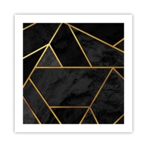 Plakát - Temnota a světlo - 50x50 cm